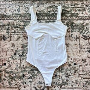 Abercrombie & Fitch White Bodysuit Sz XS